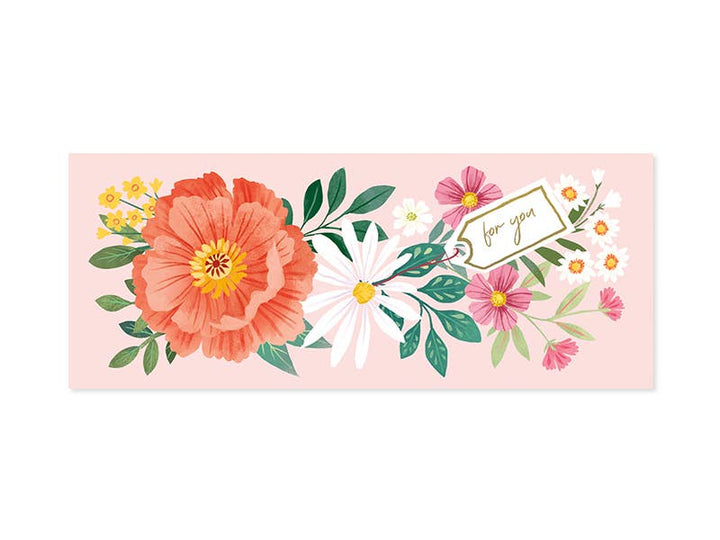 Beautiful Bouquet Panoramic Pop-Up Card