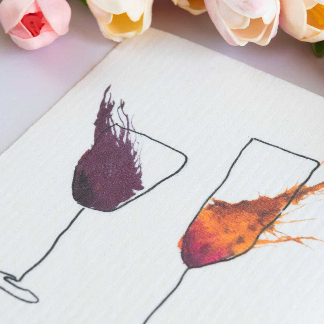 Wine Dishcloth Champagne Red Wine White Wine Towel