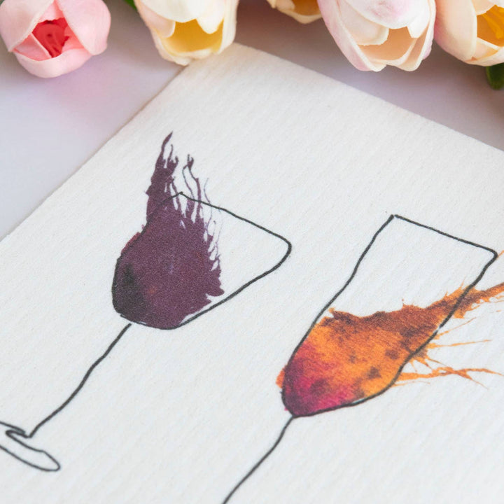 Wine Dishcloth Champagne Red Wine White Wine Towel