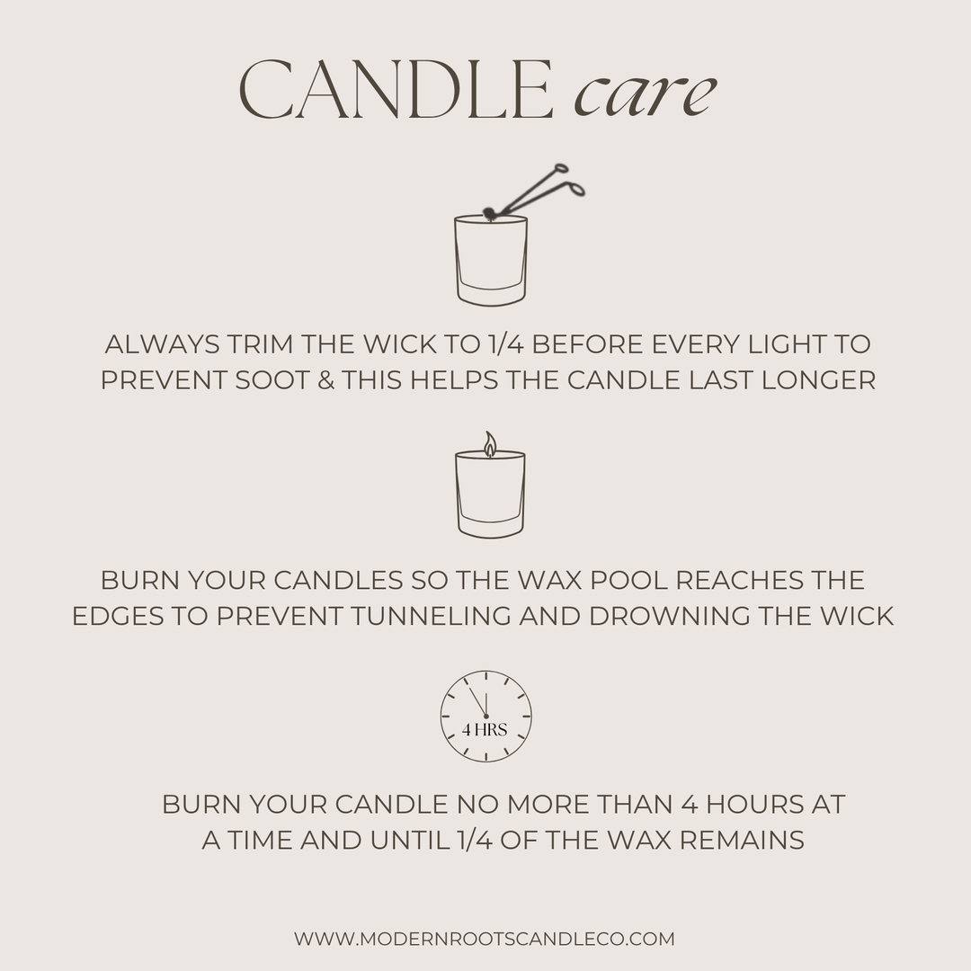 Faith | Lily & Bergamot | 9 oz. Clear Jar Soy Candle