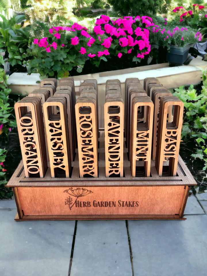 Herb Garden Marker Sets - Includes 8 Markers