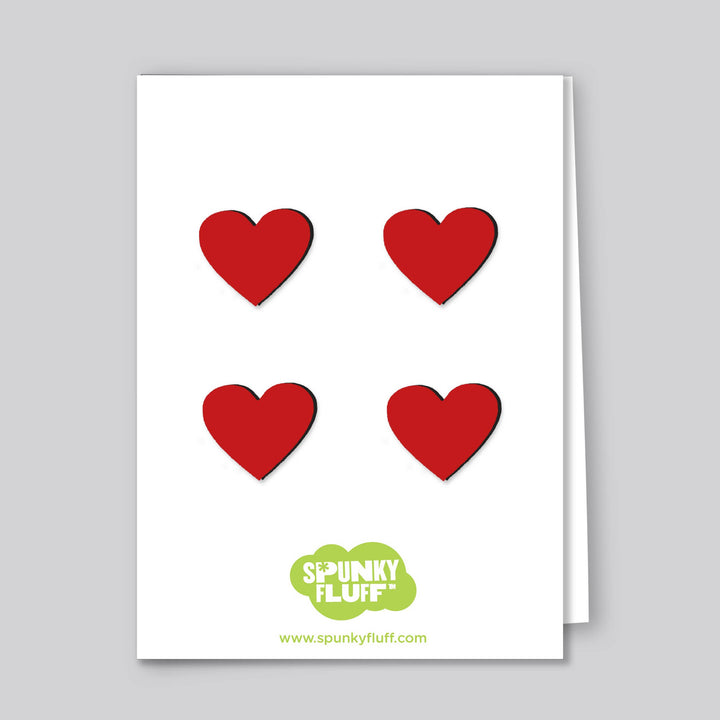 Mini Heart Magnets