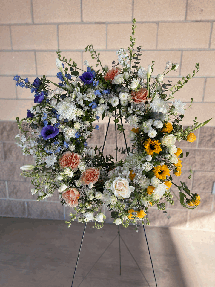 Sympathy Floral Wreath