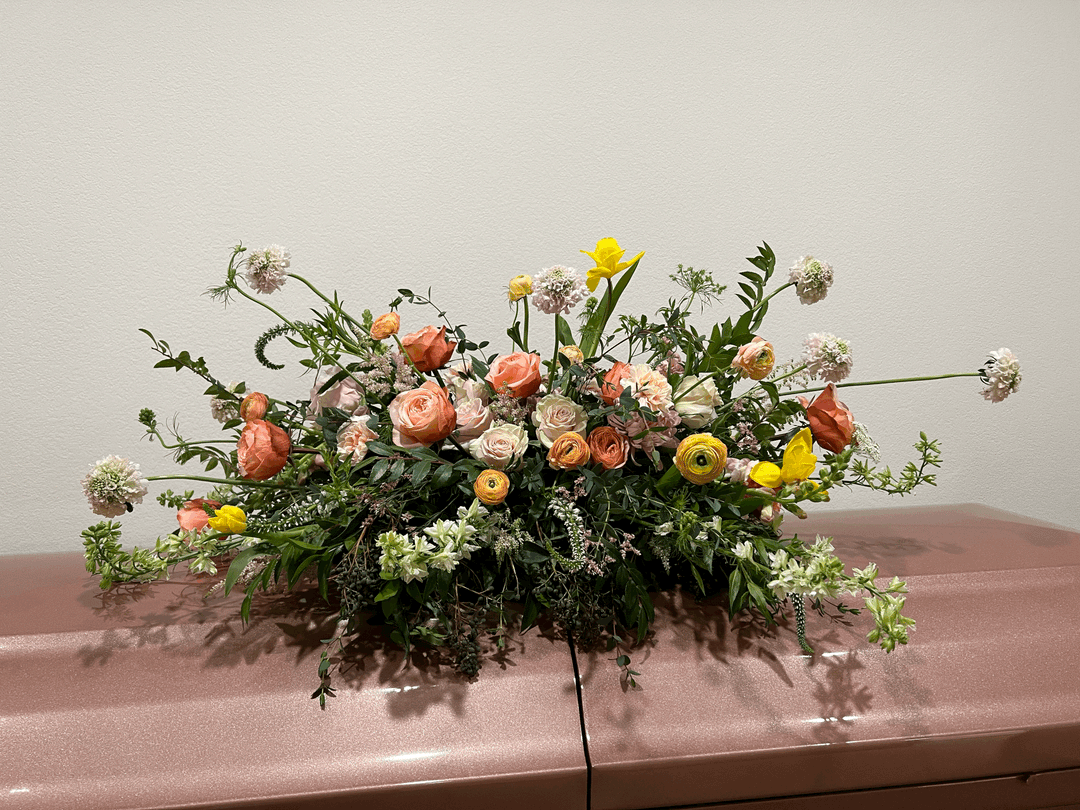 Sympathy Casket Floral Spray